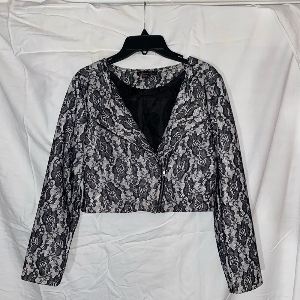 Takara Laced Cropped Jacket
